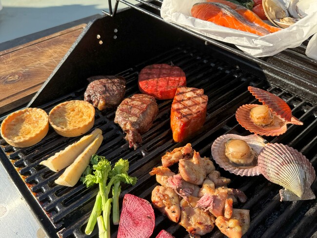 リフレッシュオープン!春の味覚と桜の共演『さくらBBQ』
