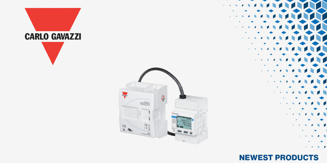 マウザー、Carlo GavazziのDCM1 DC エネルギーメータの取り扱いを開始