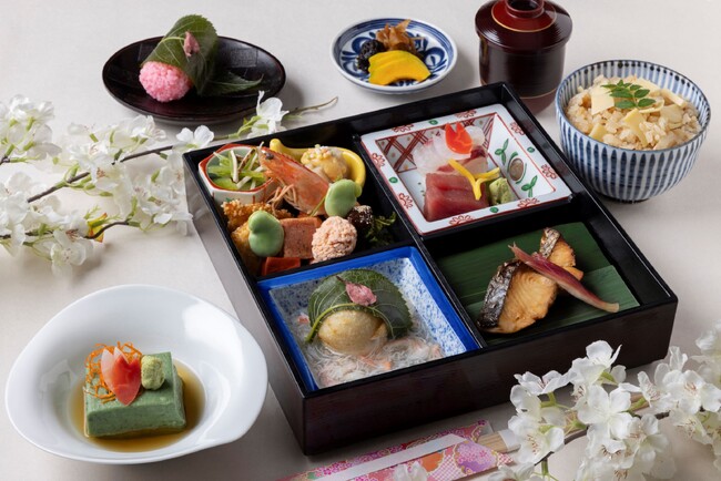 【リーガロイヤルホテル（大阪）】春食材が彩る日本料理とともに、水都・中之島で優雅なお花見を「お花見フェア」