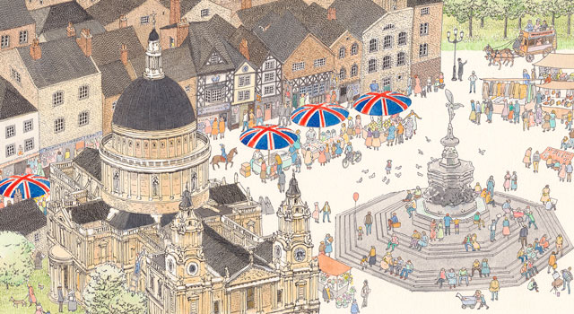 「安野光雅　旅と空想の風景」開催＜大丸京都店＞