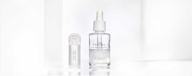 化粧品業界のタブーに挑戦！防腐剤・乳化剤不使用のシンプルスキンケア「 TSURU Pure Shake Moisturizer 」がクラウドファンディングで先行販売！