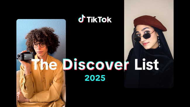 TikTok、2025年の世界の注目クリエイター50組を紹介する「The Discover List 2025」を公開。日本からは「しんのすけ????映画感想」が選出！
