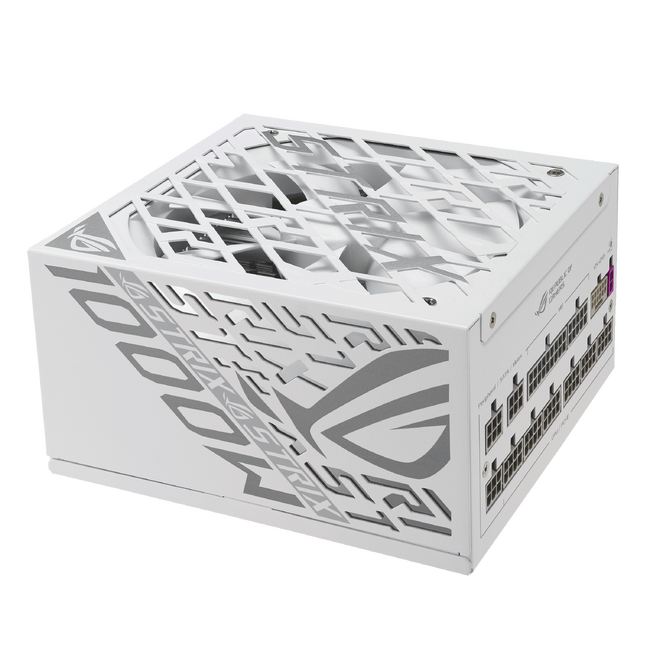 次世代GaN MOSFETとインテリジェントな電圧スタビライザー採用、80 PLUS(R) Platinum認証の電源、ROG Strix 1000W Platinum White Editionを発表