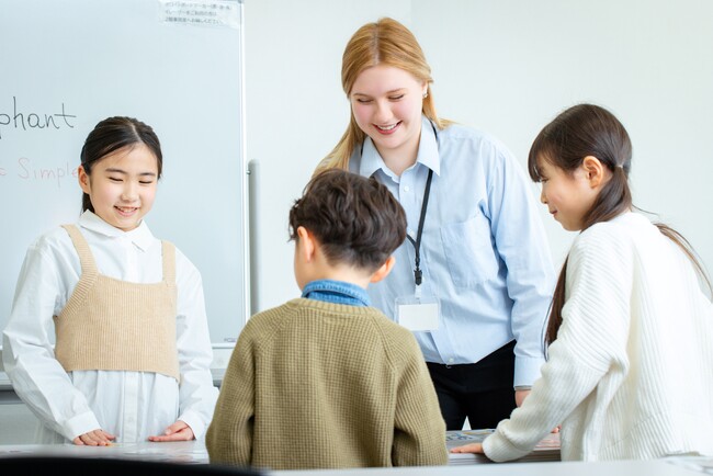 英会話のECC ネイティブスタッフによるAll Englishの英語学童ECC INTERNATIONAL KIDS ACADEMY