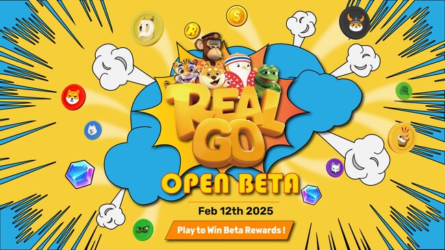 「RealGo」2/10よりオープンβテストがスタート！生まれ変わったRealGoを体験しよう！