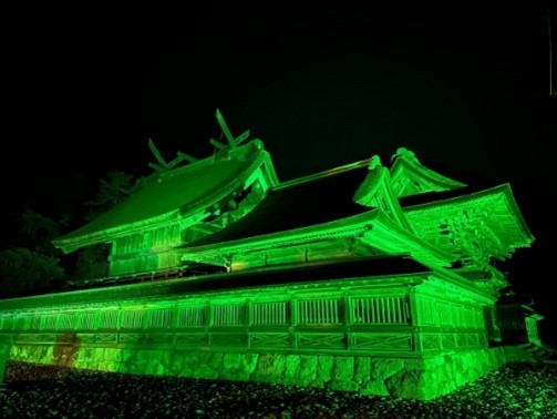 2025年3月9日(日)～3月15日(土)は世界緑内障週間「ライトアップ in グリーン運動」