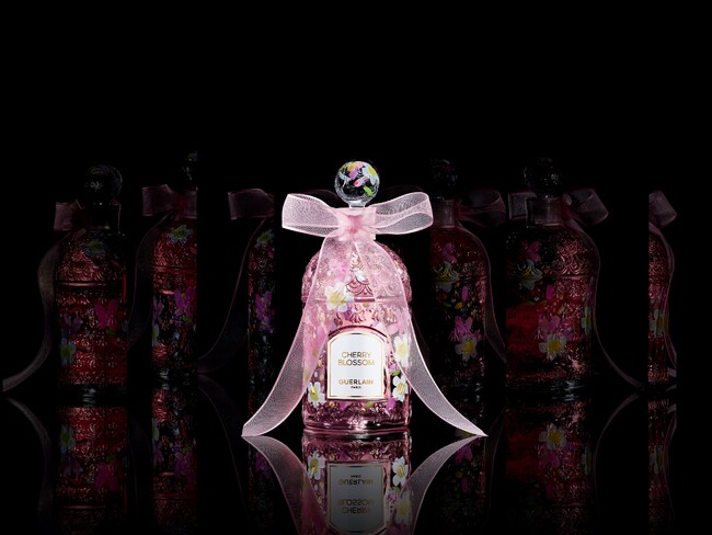 【ゲラン】桜の儚い美しさに敬意を表し、誕生したフレグランス〈チェリーブロッサム〉が今年も登場