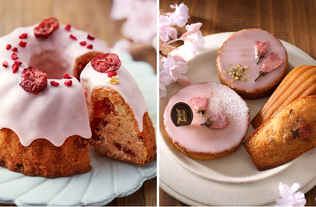 【焼き菓子専門店〈 ビスキュイテリエ ブルトンヌ〉】桜の華やかな香りをとじ込めた焼き菓子たちが登場！