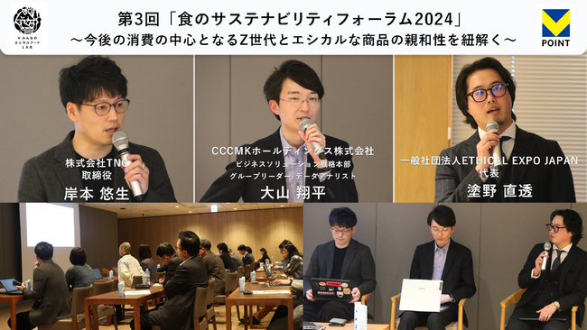共創型プラットフォーム「V みんなのエシカルフードラボ」 第3回「食のサステナビリティフォーラム2024」を開催