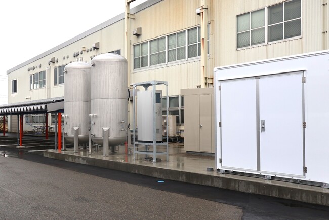 水素蓄電システムの試験運用開始のお知らせ