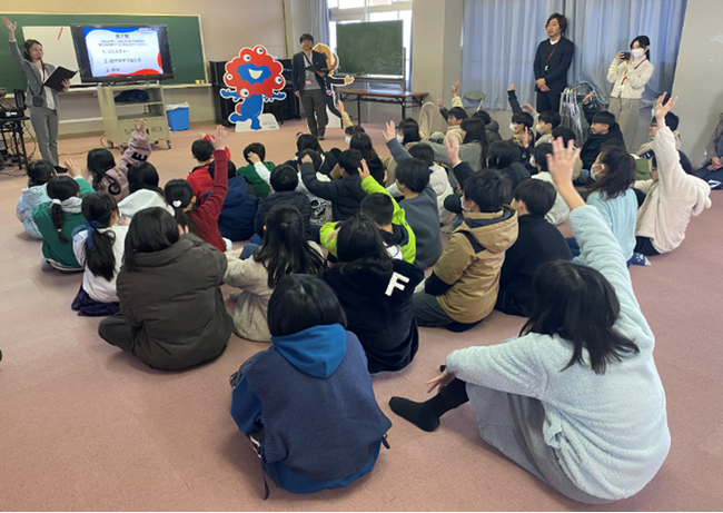 小学生向け「万博特別授業」を堺市とNTT西日本が開催