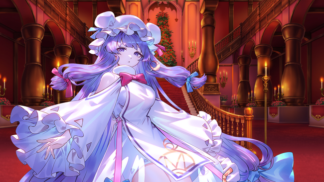 『東方幻想エクリプス』パチュリー・ノーレッジが新登場！紅美鈴の新★5想起カードも追加