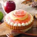 いとおかしき「長野県産りんごタルト」正面写真 いとおかしき「長野県産りんごタルト」正面写真