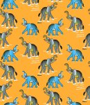 ティンガティンガ布(ゾウ) ティンガティンガ布(ゾウ)