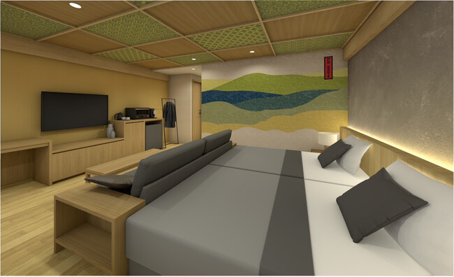 株式会社オールドルーキー、今春オープン予定の「オールドルーキーサウナホテル」にて、”愛犬と泊まれる”客室を新設