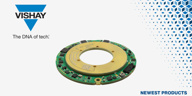 マウザー、VishayのRAIK060回転型アブソリュート・インダクティブ・エンコーダキットの販売を開始