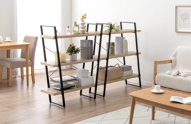 【タンスのゲン】逆さに置いても使える斬新なフレーム設計 レイアウトで遊べる収納“2WAYオープンシェルフ”が新登場！