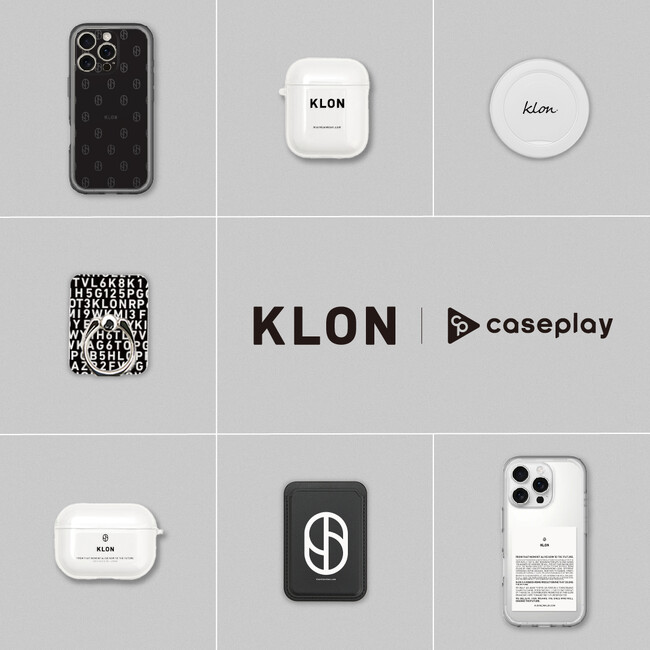 モノトーンでシンプル。性別、世代を問わないユニセックスなアパレルブランド「KLON （クローン）」の第2弾アイテムがcaseplayから登場！
