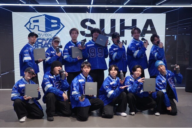 「ダンスを愛する」すべての人に高濃度酸素「SUHA」｜avex ROYALBRATS と公式パートナー締結