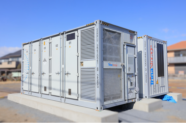 トリナ・ストレージ 大型産業用蓄電池Elementa 2を日本市場で初納入