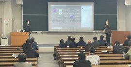 「近畿大学産業理工学部 研究成果報告会2022」の様子 「近畿大学産業理工学部 研究成果報告会2022」の様子