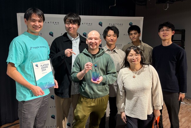 トグルホールディングス、国土交通省主催「PLATEAU AWARD 2024」にてグランプリ受賞