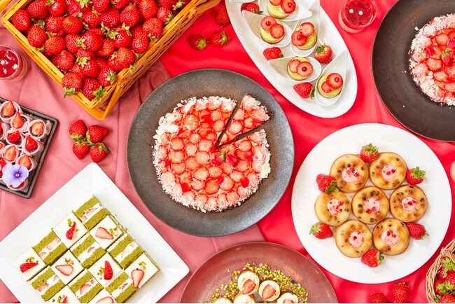 ホテル アゴーラ 大阪守口　春摘み苺と旬野菜のせいろ蒸し　Lovely! Strawberry! スイーツ＆ランチディナービュッフェが登場