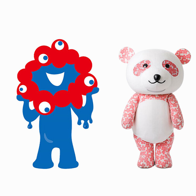 ★大阪・関西万博開幕５０日前「ミャクミャク」・「さくらパンダ」コラボレーション商品が新登場！２月22日（土）は特別撮影会も開催！　＠大丸梅田店5階