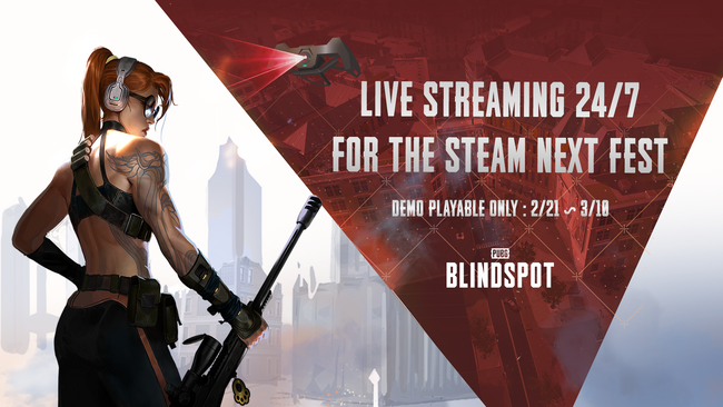 新作ゲーム『PUBG: BLINDSPOT』公式ライブストリーミングプログラム日本国内ストリーマーを募集！