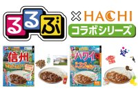 旅行情報誌『るるぶ』×老舗カレーメーカー『ハチ食品』　新作コラボカレー2品を3月3日発売！