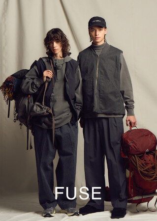 「FUSE」が池袋P‘PARCOにてPOP UP STOREを開催！都会と自然を繋げるユニセックスアイテムを展開