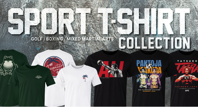 世界のスポーツを着る!海外スポーツTシャツコレクションが登場!