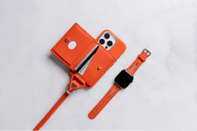 【objcts.io】スタイリングを華やかにする新色「オレンジ」が登場。iPhoneケース・Apple Watchバンドが全7色のカラーラインナップに。