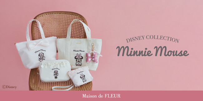 【Maison de FLEUR】3月2日は「ミニーマウスの日」春を彩るピンク色の大人可愛いDisney Collectionが登場！