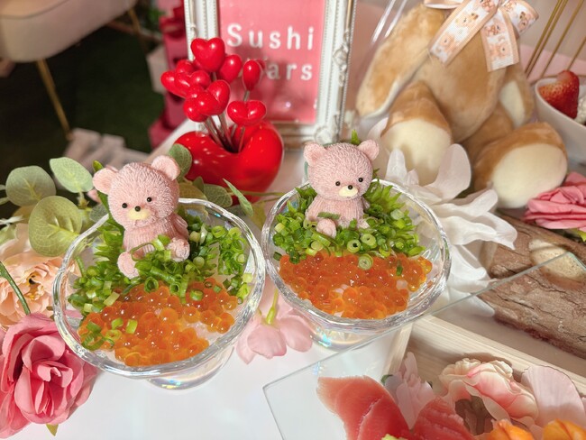 史上初！？「森のくまちゃん」がテーマのお寿司屋さんから可愛すぎる春の17品コース予約開始(ハート)