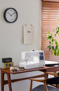 コンパクトだから始めやすい通常ぬいと刺しゅうもできる1台で2役のミシン「SECiO Daily 1000」3月4日発売