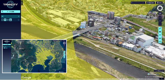 TRANCITY × オープン地図データ！つながる世界、広がる可能性