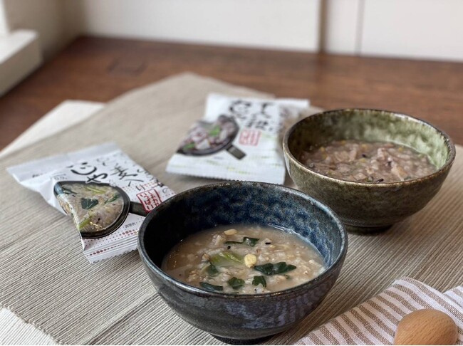 【シリーズ初】５つのフリーを実現した、フリーズドライ『おじや』 を新発売！