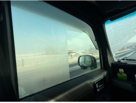 車のガラスも曇りません。しかもUVカット99% 車のガラスも曇りません。しかもUVカット99%