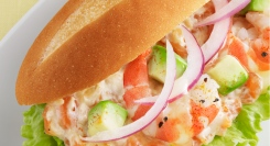 ドトールコーヒーショップで3月6日に発売　ミラノサンドBがリニューアル！　エビ・アボカド・サーモン ～爽やかレモン仕立て～