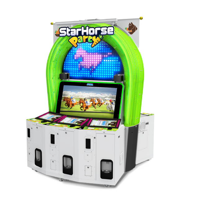 競馬メダルゲーム『StarHorseParty』明日よりロケテストをラウンドワン横浜駅西口店で開催！