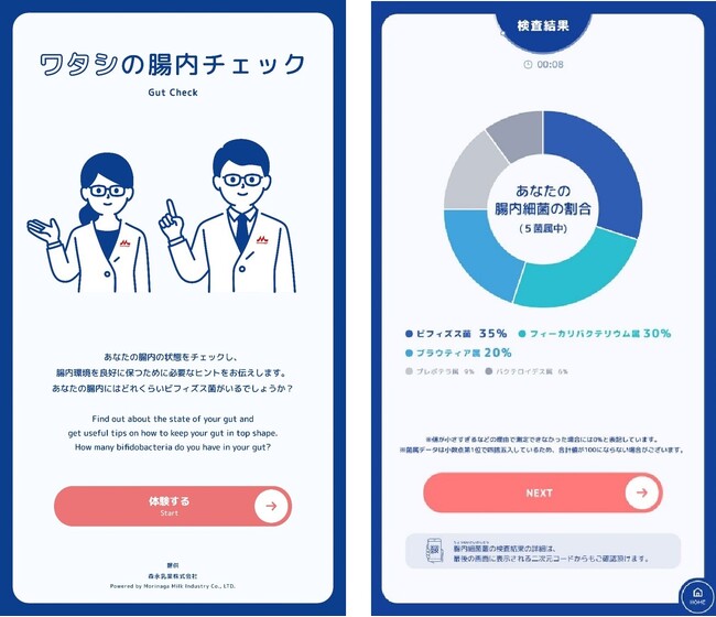 最新技術「腸内細菌抗体検査」で森永乳業とコラボ　万博で最大4万人に提供。パビリオン公式アプリで申込み開始