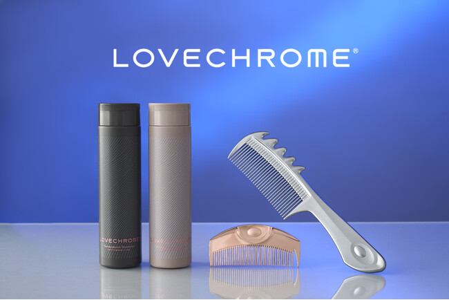 コームとはじめる、美容液トリートメント。ラブクロム専用設計トリートメント＆シャンプーで育む、浸透ヘアケア美髪習慣。