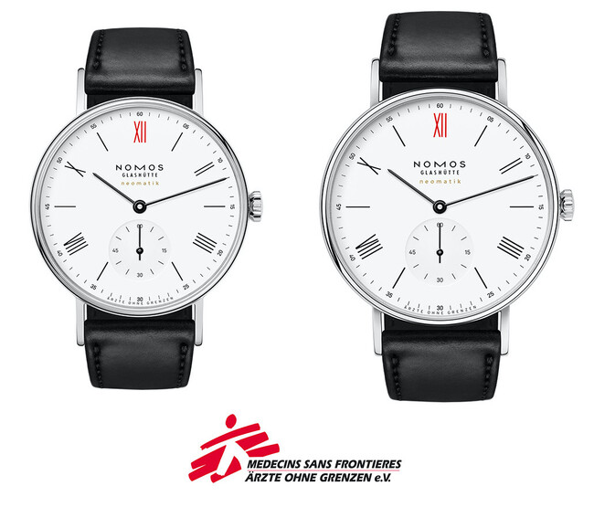 ドイツ時計ブランド「NOMOS GLASHUTTE/ノモス グラスヒュッテ」は「LUDWIG NEOMATIK FUR ARZTE OHNE GRENZEN/国境なき医師団支援モデル」を発売します。