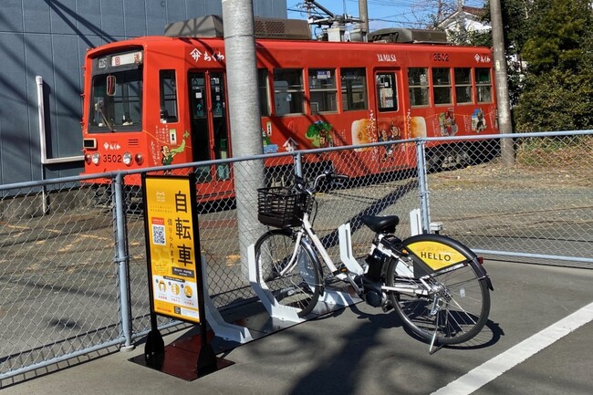 豊橋鉄道沿線に「HELLO CYCLING」のステーションを設置