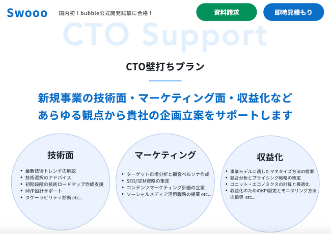 外部CTOを格安でつけられる！「CTO壁打ちプラン」をリリースしました