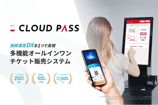 チケット販売だけじゃない！CLOUD PASSの新機能「時間精算」でDXを加速