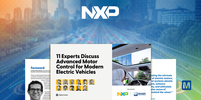 マウザー、NXPと共同で新たにeBookの提供を開始 専門的な観点から電気自動車のモーター制御を解説