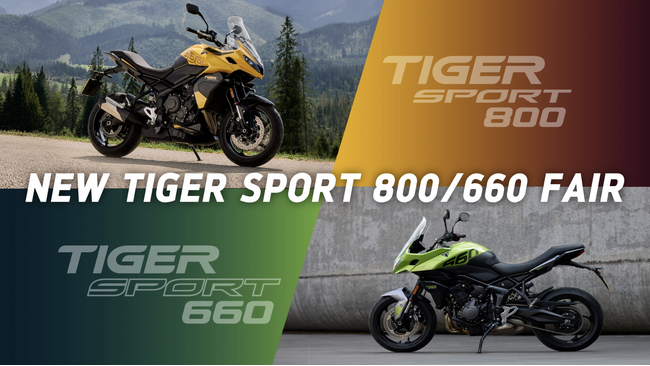 トライアンフから「TIGER SPORT 800/660 FAIR」開催のお知らせ