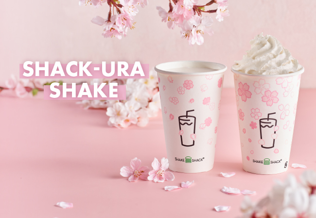 【シェイク シャック】日本の春を感じさせる、優しい桜の香りを楽しむ季節限定シェイク「桜シェイク」が、2月26日(水)より全店舗にて期間限定で登場！